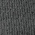 Charcoal Cross Stitch King Quilt Set