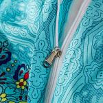 Colorful Bohemian Floral Queen Duvet Cover Set