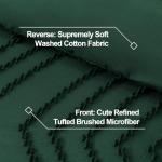 Dark Emerald Green California King Comforter Set