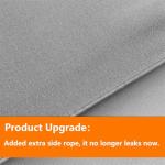 Grey Queen Comforter Set - 7 Piece Bedding