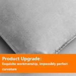 Grey Queen Comforter Set - 7 Piece Bedding