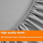 Grey Queen Comforter Set - 7 Piece Bedding