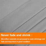 Grey Queen Comforter Set - 7 Piece Bedding