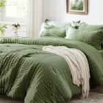 Olive Green 7-Piece Queen Comforter Bed Set