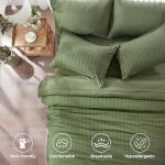 Olive Green 7-Piece Queen Comforter Bed Set