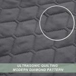 Reversible Ultrasonic Quilt Bedding Set for Queens