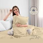 BELADOR Silky Soft Sheet Set - Luxury 6 Piece Bed Sheets for Queen Size Bed, Secure-Fit Deep Pocket with Elastic, Breathable Hotel Sheets and Pillowcase Set, Wrinkle Free Oeko-TEX