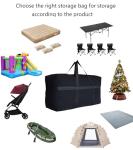 YiKitHom Extra Large Storage Duffle Bag for Travel, Black Oversized Giant Big Traveling Duffle Bag