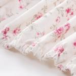Modern Threads 4-Piece Ultra Soft Microfiber Bed Sheets Set, Wrinkle Free Sheets with Deep Pockets Fitted Sheet, Flat Sheet & Pillowcases, Lightweight Breathable Bedding, Floral Rose, Full