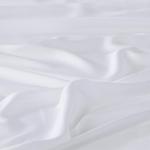 Southshore Fine Living, Inc. Luxury Rayon Derived from Bamboo Duvet Cover King Size, 300 Thread Count Sateen Bedding Set, California/King Comforter Cover w/2 Shams, Silky Soft, White Duvet