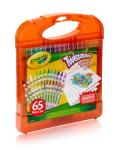 Crayola Twistables Colored Pencils Set 65 pieces (25 pencils + 40 paper sheets), Kids Drawing Kit, Portable Art Case, Kids Colored Pencils, Coloring Supplies, Gifts.