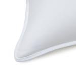 Amazon Basics Down Alternative Pillow for Back Side Sleepers, Medium Density, Standard Size, 26" x 20", 2-Pack, White