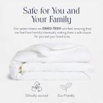 Brooklinen Luxury Sateen Duvet Cover - 100% Cotton, King/California King Size in White with Extra-Long Corner Ties and Button Closure - Best King/Cali King Duvet Covers