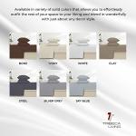 Tribeca Living Bed Sheet Set, Soft Egyptian Cotton Sateen Solid Sheets and Pillowcase Set, Deep Pocket, 600 Thread Count, 6-Piece Luxury Bedding, King, Chocolate