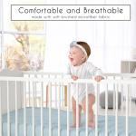 Sweet Jojo Designs 4-Piece Baby Crib Bedding Set (Ocean Seashells) for Boys or Girls, Infants/Nursery incl. Blanket, Fitted Sheet, Skirt, Diaper Stacker (Nautical, Beach Theme, Watercolor, Coastal)
