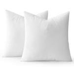 MIULEE 18x18 Pillow Inserts Set of 2, Square Decorative Throw Pillows Premium Fluffy Pillow Stuffer for Living Room Sofa Couch Bed