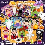 Halloween Stickers, Stickers for Kids, 36 Sheets Make a Face Sticker Sheets, Halloween Crafts Party Favors for Kids