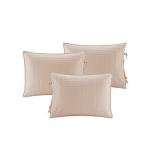 Comfort Spaces Daybed Cover - Luxe Double Sided-Quilting, All Season Cozy Bedding with Bedskirt, Matching Shams, Kienna Blush 75"x39" 5 Piece