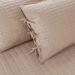 Comfort Spaces Daybed Cover - Luxe Double Sided-Quilting, All Season Cozy Bedding with Bedskirt, Matching Shams, Kienna Blush 75"x39" 5 Piece