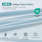 WhatsBedding 3 Pieces Duvet Cover Set Queen Size - Prewashed Bedding Set, Extra Comfy & Breathable Cooling Comfoter Cover, 1 Duvet Cover and 2 Pillowcases, 90”x90” (Light Blue, Queen)