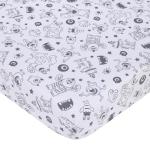 Disney Monsters, Inc. Cutest Little Monster Turquoise, Green, Purple, and Gray, Sully, Mike, and Randall 3 Piece Nursery Crib Bedding Set - Comforter, Fitted Crib Sheet, and Crib Skirt