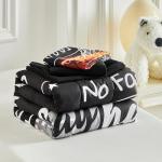 4 Pieces Basketball Toddler Bedding Set for Boys Girls Black Bed Set with Fire Cute Toddler Bed in a Bag - 1 Comforter + 1 Fitted Sheet +1 Flat Sheet +1 Pillowcase