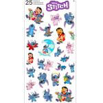 Disney Stitch Diary and Pen Set - Bundle Mini 60-Sheet Journal with Real Padlock and Pen Plus Mini Posters and Stickers | Stitch and Angel Diary for Girls, Kids