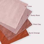 Bedsure Queen Comforter Set - Dusty Rose Soft Bedding for All Seasons, Cationic Dyed Bed Set, 3 Pieces, 1 Queen Size Comforter (90"x90") and 2 Pillow Shams (20"x26"+2")