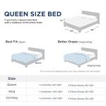 Bedsure Queen Comforter Set - Dusty Rose Soft Bedding for All Seasons, Cationic Dyed Bed Set, 3 Pieces, 1 Queen Size Comforter (90"x90") and 2 Pillow Shams (20"x26"+2")