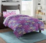 Northwest Pokemon Twin Sized Bed in a Bag Set, Piachu and Eevee, Anime Bedding for Kids Boys Girls, Light and Sweet
