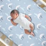 Bedtime Originals Disney Baby Stitch 3-Piece Blue Nursery Crib Bedding Set