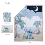 Bedtime Originals Disney Baby Stitch 3-Piece Blue Nursery Crib Bedding Set