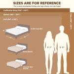 Bedsure GentleSoft King Size Blanket for Bed - Cozy Soft Blankets for Women, Cute Large Bedding Fleece Throws for Girls, Off White, 108x90 Inches