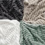 Bedsure GentleSoft King Size Blanket for Bed - Cozy Soft Blankets for Women, Cute Large Fleece Throws for Girls, Linen, 108x90 Inches