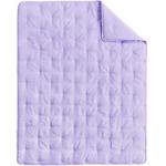 DuShow 4 Piece Toddler Bedding Set,Embroidery Crib Comforter Set for Girls,Includes Toddler Bed Comforter,Fitted Sheet,Flat Sheet and Envelope Pillowcase,Soft Toddler Bed Sheet Set-Purple