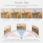 Phantoscope Pack of 2 Sparkling Velvet Decorative Solid Throw Decorative Pillow Cover Soft Gold Glitter Square Cushion Cover Pillowcase for Couch Bed and Chair, Gold, 20 x 20 inches, 50 x 50 cm