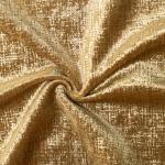Phantoscope Pack of 2 Sparkling Velvet Decorative Solid Throw Decorative Pillow Cover Soft Gold Glitter Square Cushion Cover Pillowcase for Couch Bed and Chair, Gold, 20 x 20 inches, 50 x 50 cm