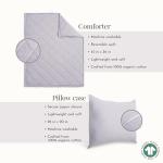 Evolur Be Wild 3 Piece Toddler Bedding Set, Super Soft and Breathable Toddler Bedding, Machine Washable, Includes Fitted Sheet, Comforter and Pillow Case