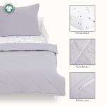 Evolur Be Wild 3 Piece Toddler Bedding Set, Super Soft and Breathable Toddler Bedding, Machine Washable, Includes Fitted Sheet, Comforter and Pillow Case