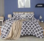 Utopia Bedding Queen Comforter Set Grey, Printed Comforters Queen Size, 3 Piece Lightweight All Season Down Alternative Bedding Set with 1 Comforter (88 x 88 in) and 2 Pillow Shams (20 x 26 in)