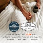 Bedsure GentleSoft Twin Blanket - Cozy Off White