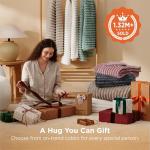 Bedsure GentleSoft Twin Blanket - Cozy Off White