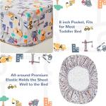 Lasoftan Boys Toddler Bedding Set - 4 Piece