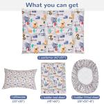 Lasoftan Boys Toddler Bedding Set - 4 Piece