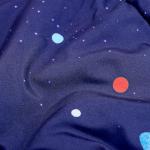 Blue Space Toddler Bedding Set for Boys, 4 Pieces