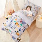 Lasoftan Boys Toddler Bedding Set - 4 Piece