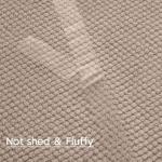 Cozy Light Brown XL Soft Fleece Blanket