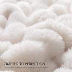 EverGrace Ultra Soft Fluffy Faux Fur Throw Blanket
