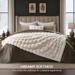 EverGrace Ultra Soft Fluffy Faux Fur Throw Blanket