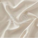 Bedsure Queen Bamboo Cooling Sheet Set, Light Beige